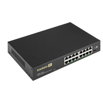 Коммутатор неуправляемый EXEGATE EDGS-1016D